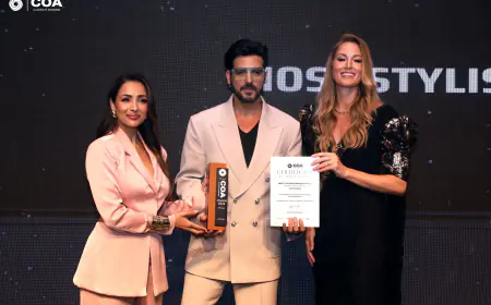 Malaika Arora graced Cluster Of Achievers Award 2024 organised by Robochamps