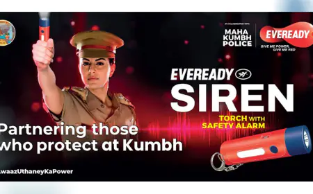 Maha Kumbh 2025: Police Gear Up with Eveready Siren Torches for Enhanced Crowd Safety and Management