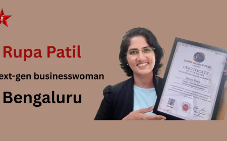 Rupa Patil Named Next-Gen Businesswoman 2025: Empowering Leaders from Bengaluru