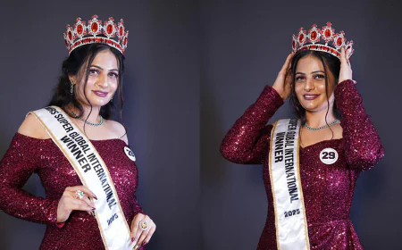 Sonia Choudhary Claims Mrs. Super Global International Title
