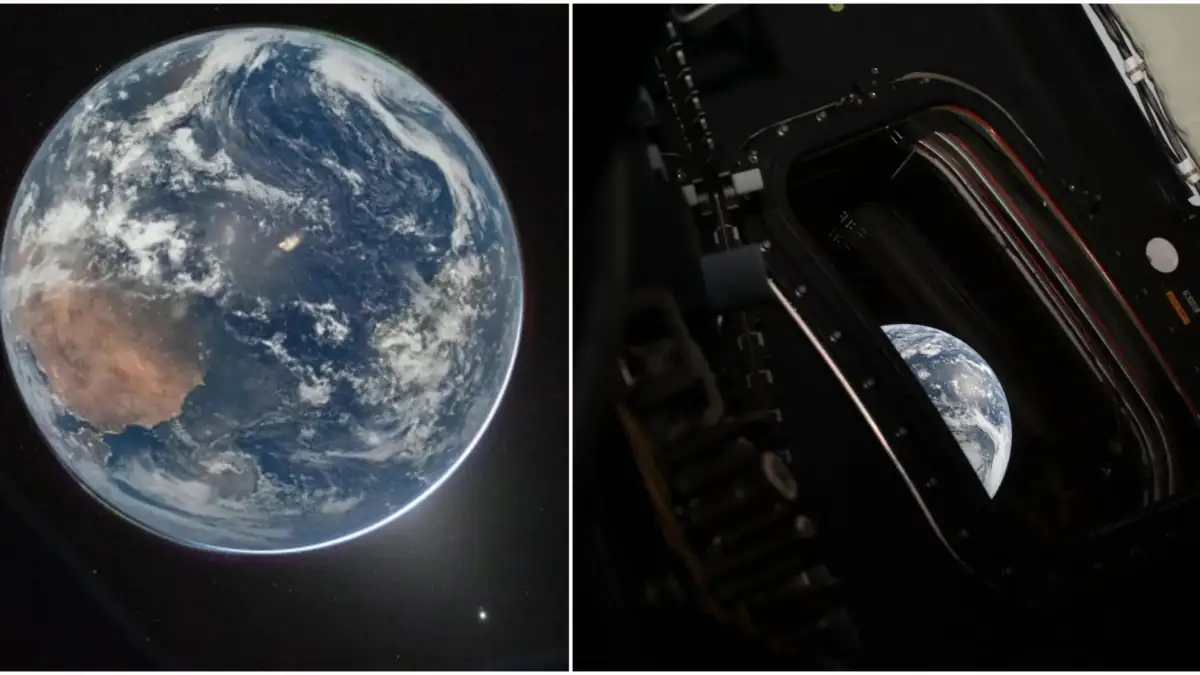 ng Earth Views from 180,000 KM, First Lunar Approach Since 1972